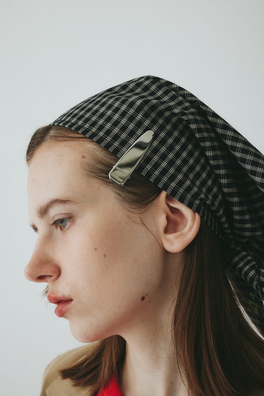 ［予約］H.triangle hair clip SLV FREE