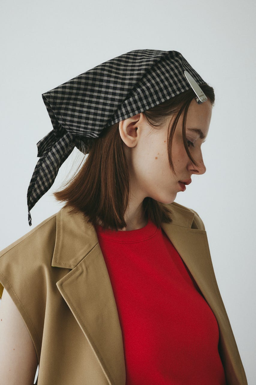 ［予約］H.triangle hair clip SLV FREE