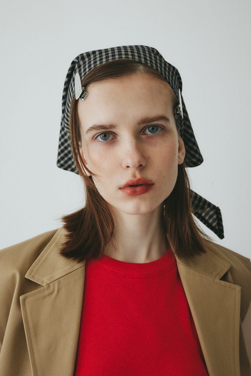 ［予約］H.triangle hair clip SLV FREE