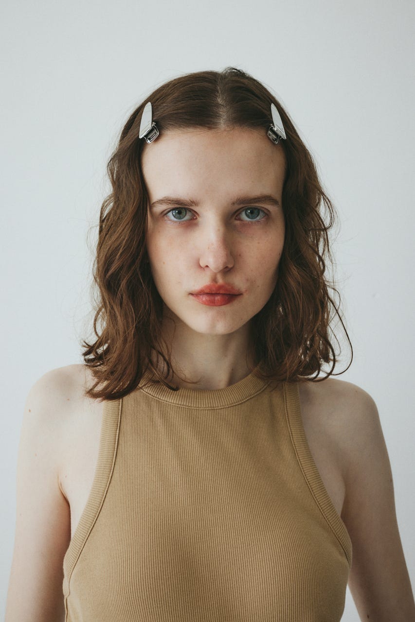 ［予約］H.triangle hair clip SLV FREE