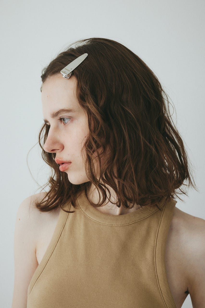 ［予約］H.triangle hair clip SLV FREE