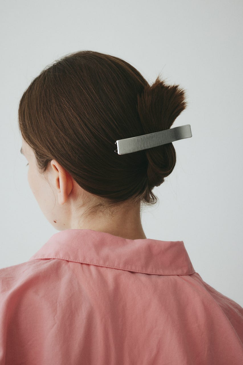 ［予約］Big hair clip SLV FREE