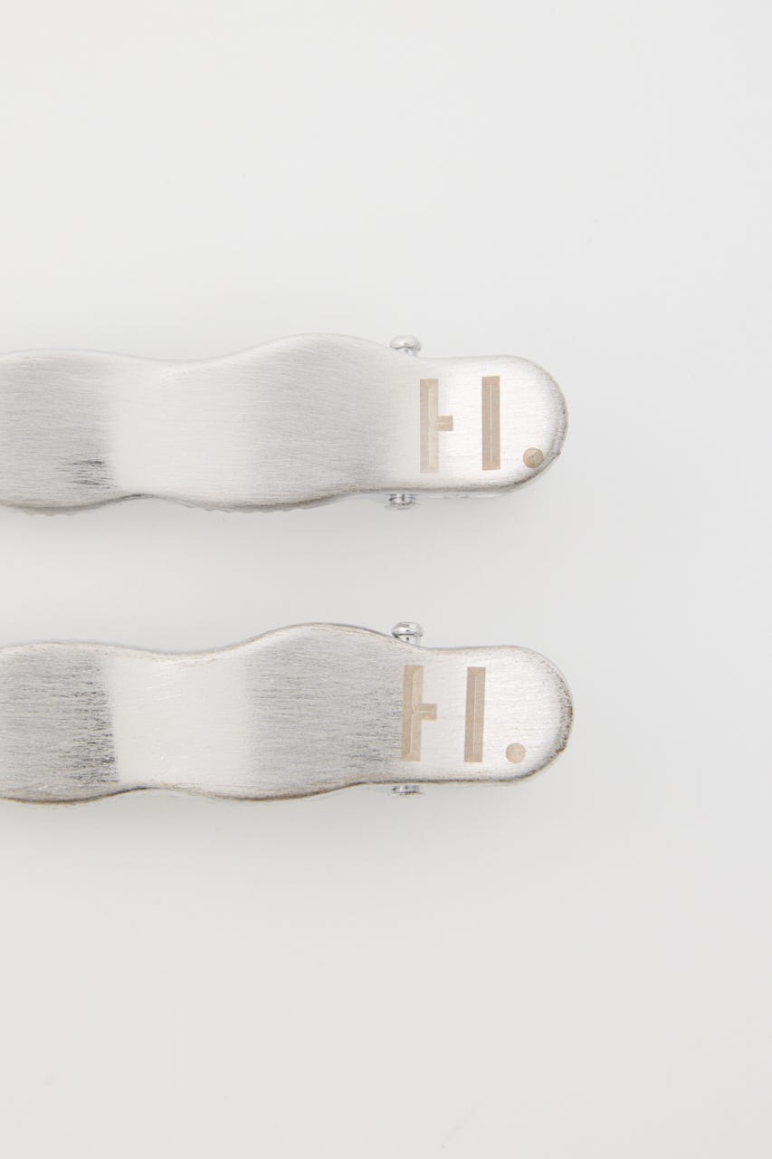 ［予約］H.wave hair clip SLV FREE