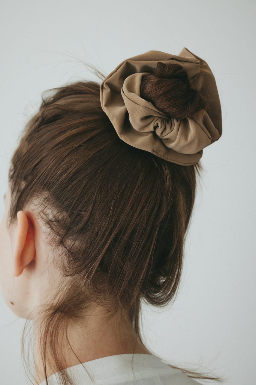 ［予約］Ribbon set scrunchie BRN FREE