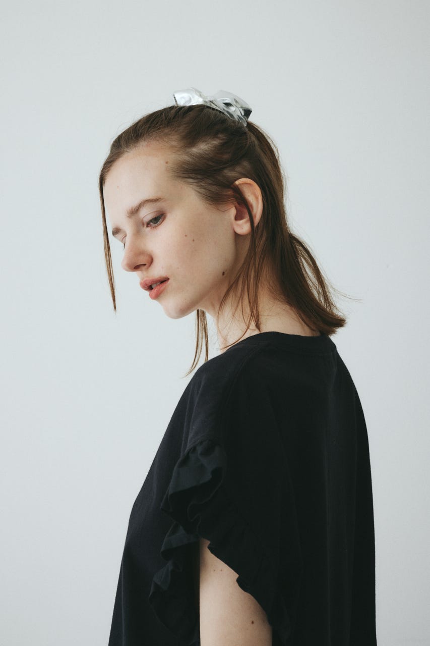 ［予約］Ribbon set scrunchie SLV FREE