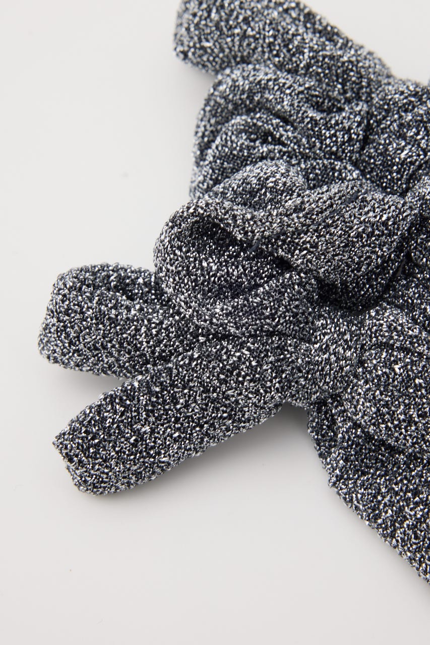 ［予約］Ribbon set scrunchie SLV FREE