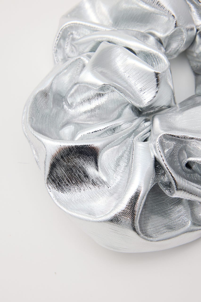 ［予約］Ribbon set scrunchie SLV FREE