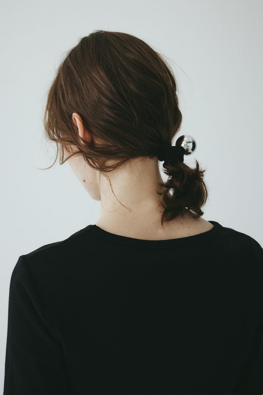 ［予約］Sphere hair tie BLK FREE