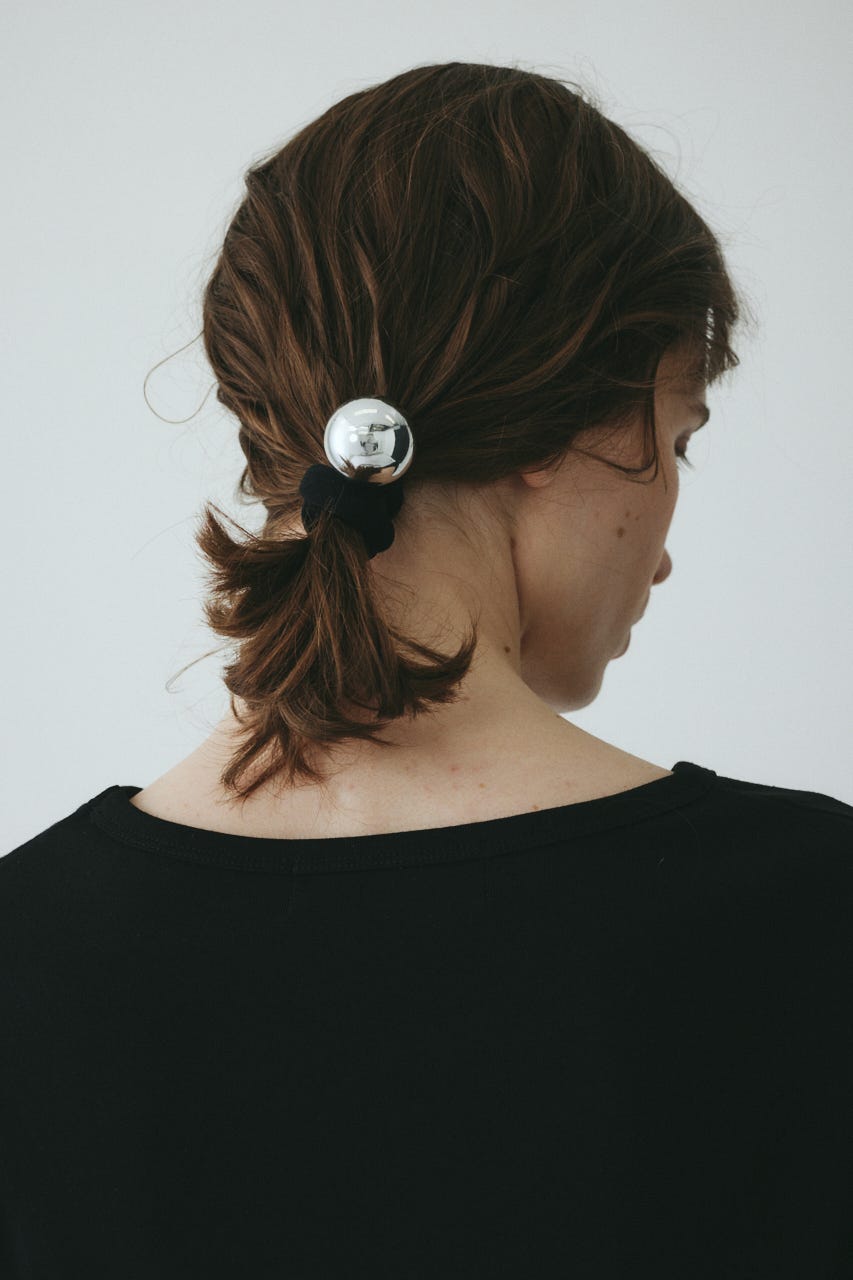 ［予約］Sphere hair tie BLK FREE