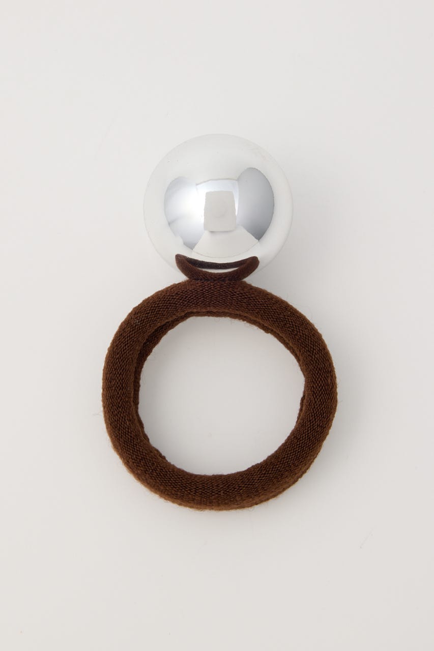［予約］Sphere hair tie BRN FREE