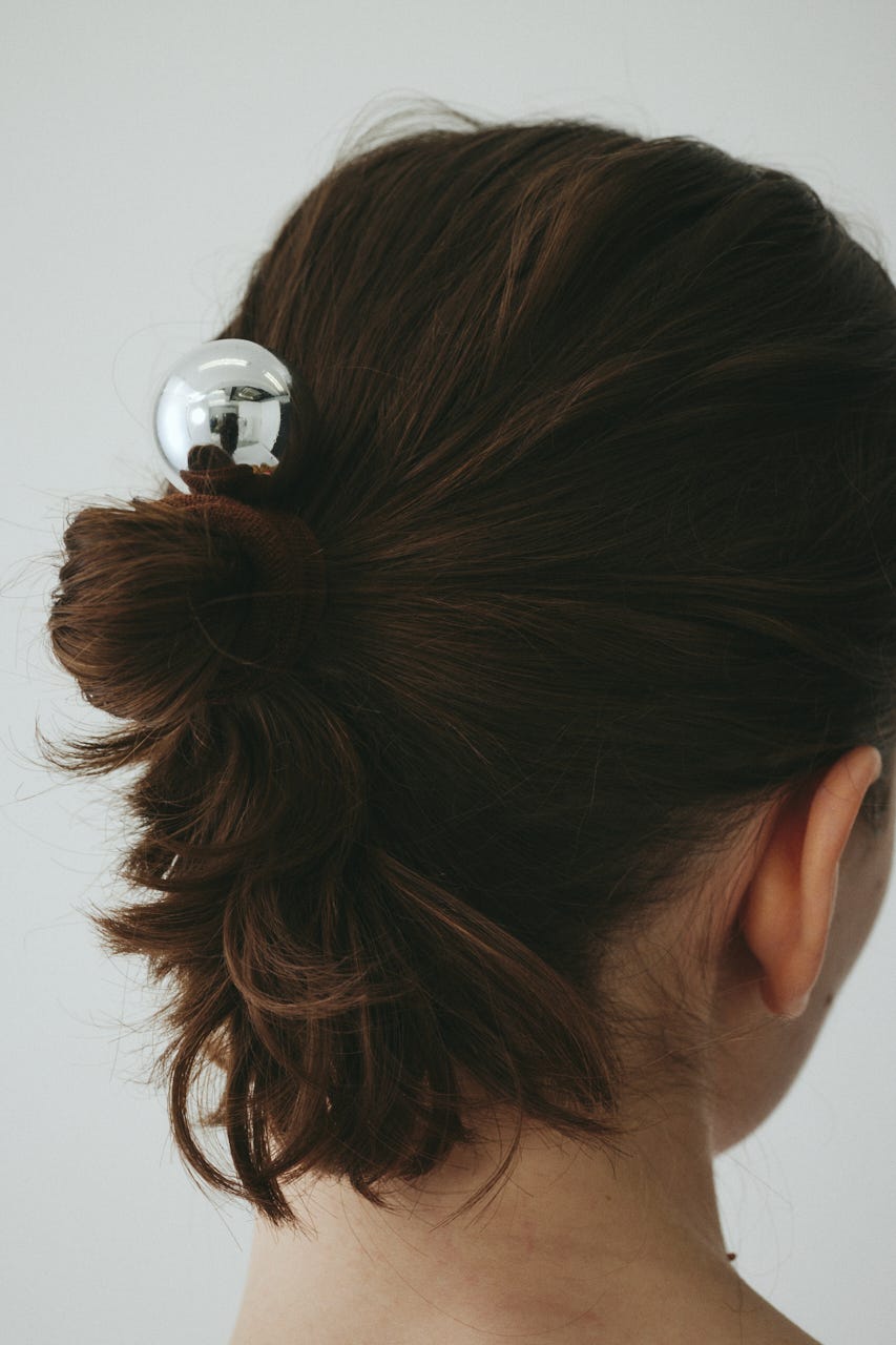 ［予約］Sphere hair tie BRN FREE