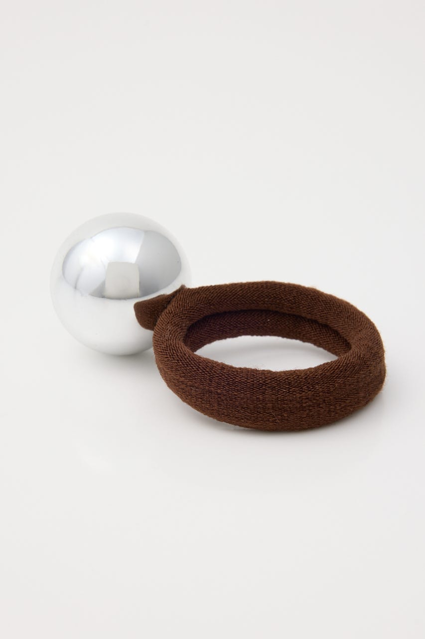 ［予約］Sphere hair tie BRN FREE
