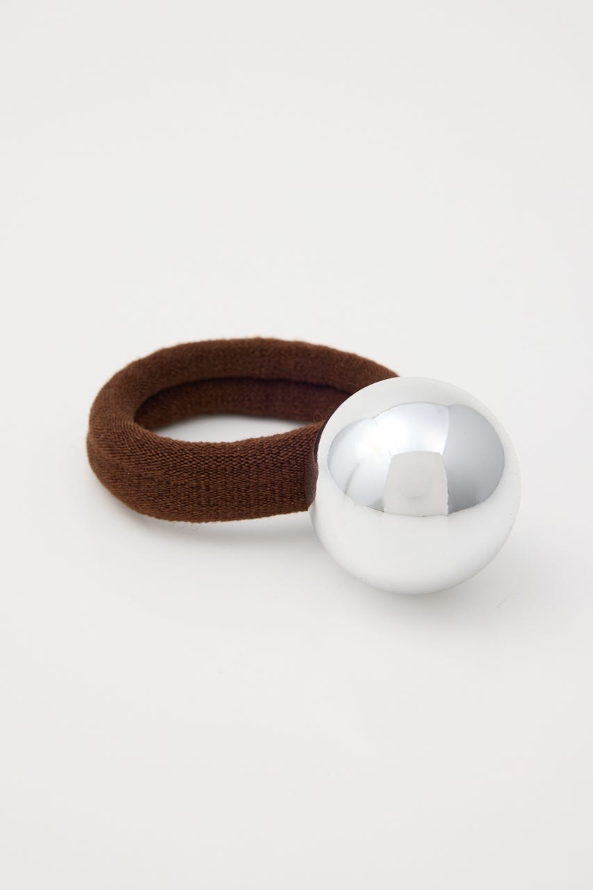 ［予約］Sphere hair tie BRN FREE