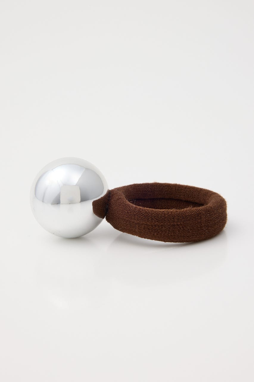 ［予約］Sphere hair tie BRN FREE