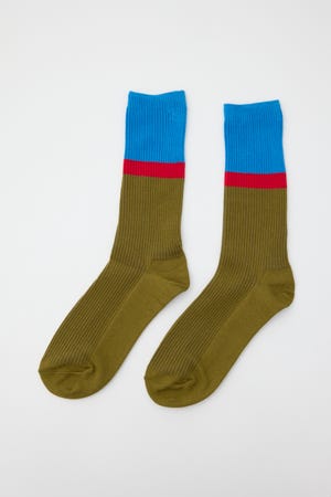 Color block socks
