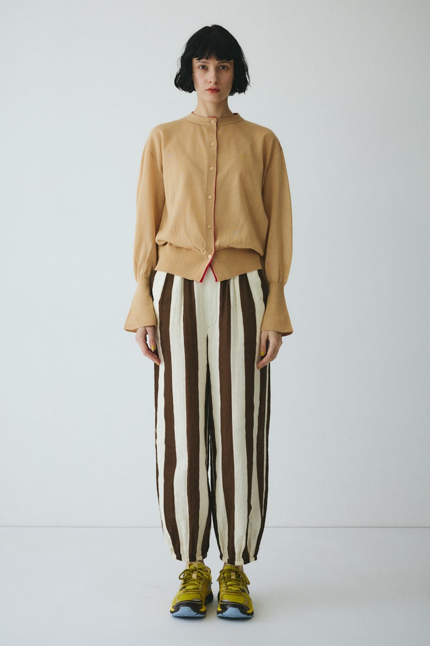 ［予約］Double end cardigan BEG FREE