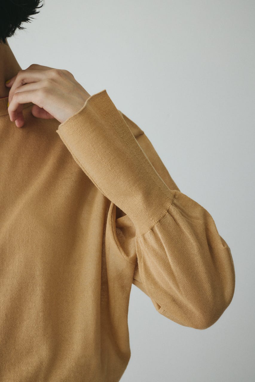 ［予約］Double end cardigan BEG FREE