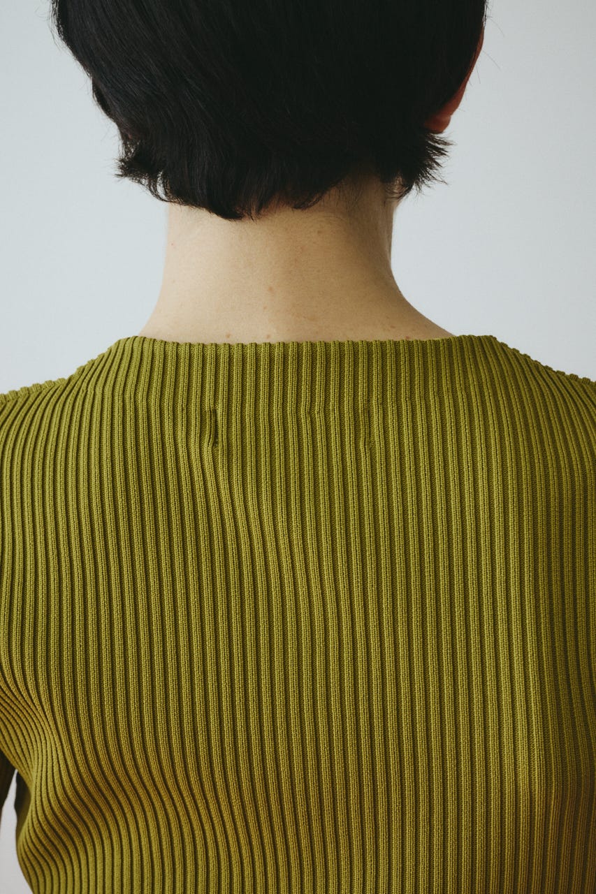 ［予約］Flare hem knit tops KHA FREE