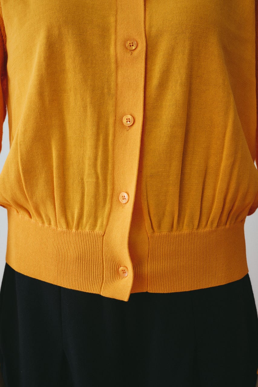 Sheer sleeve cardigan ORG FREE