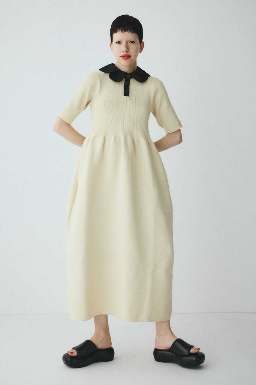 Knit balloon dress BEG FREE