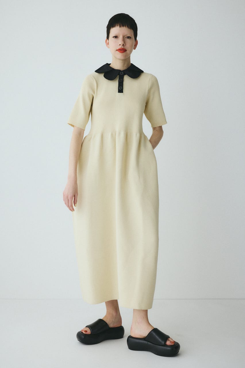 Knit balloon dress BEG FREE