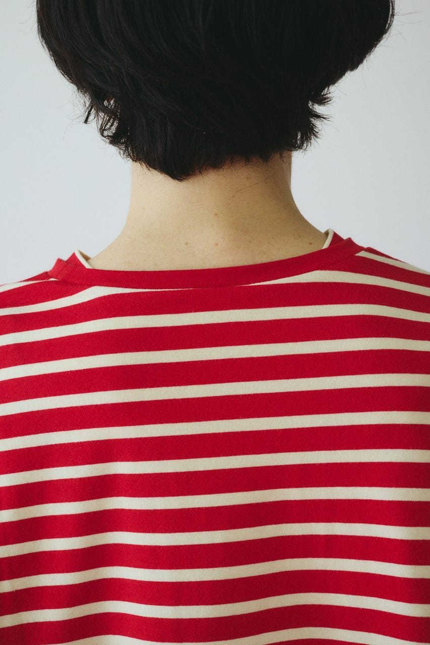 ［予約］Patchwork cut tops 柄RED FREE
