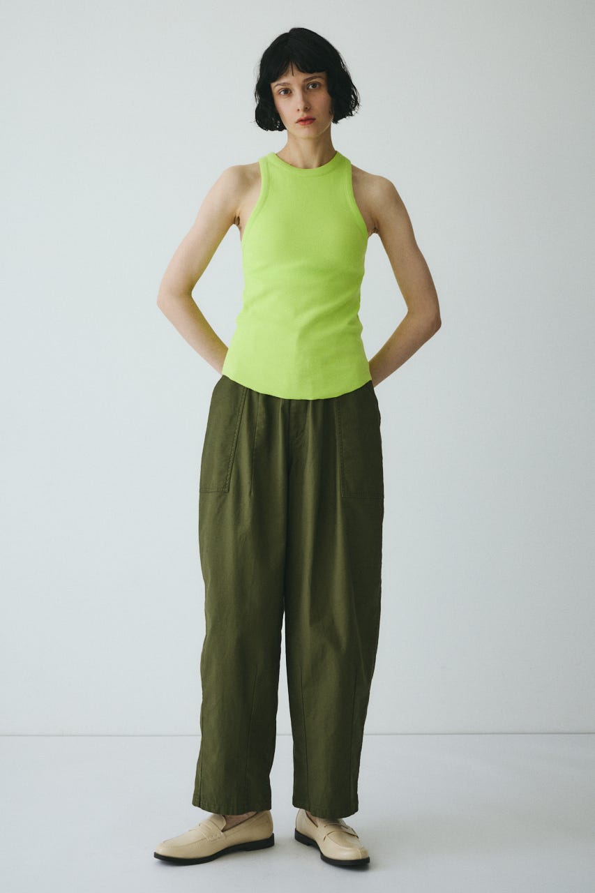 ［予約］Teleco tank top LIME FREE