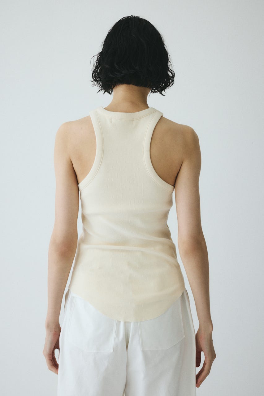 ［予約］Teleco tank top O/WHT FREE