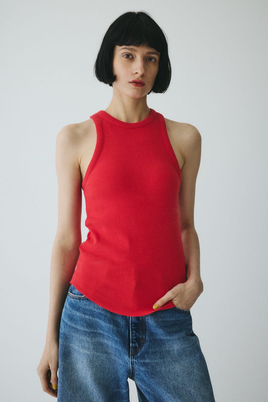 ［予約］Teleco tank top RED FREE