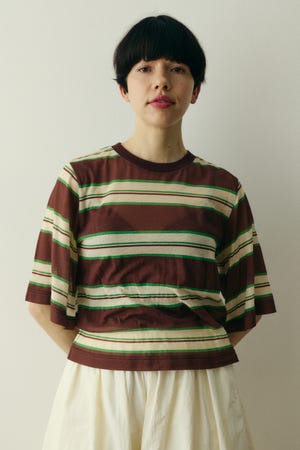 ［予約］Border half tops