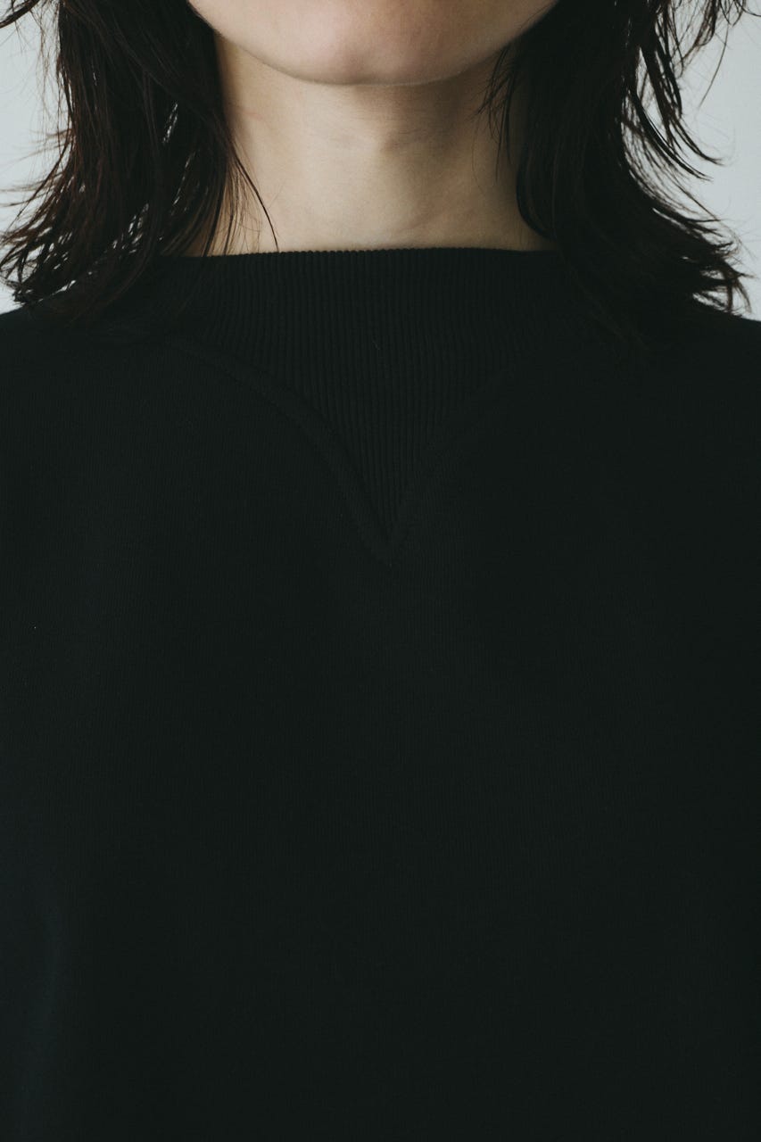 ［予約］Mountain sleeve tops BLK FREE