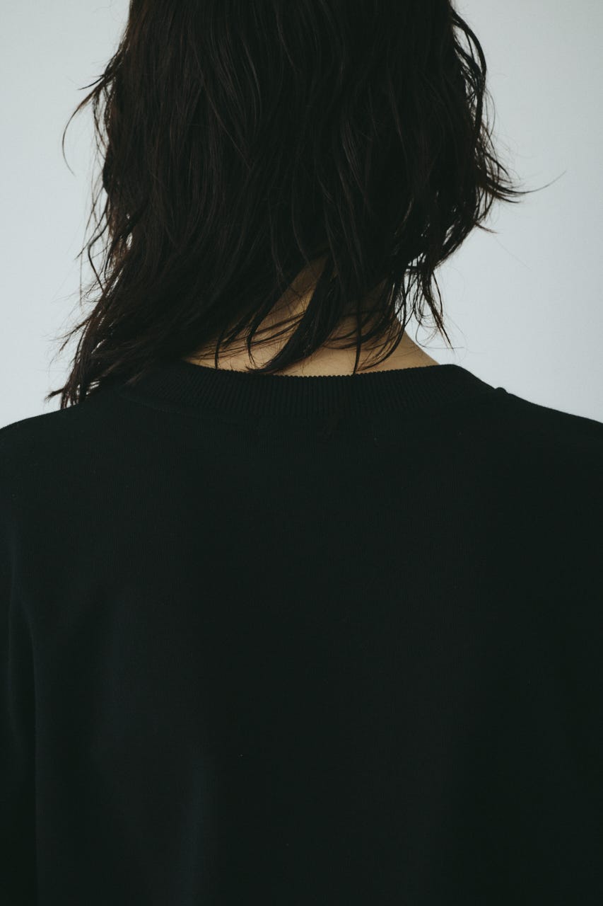 ［予約］Mountain sleeve tops BLK FREE