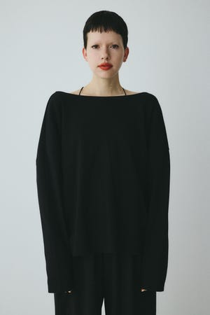 2Way over size cut tops