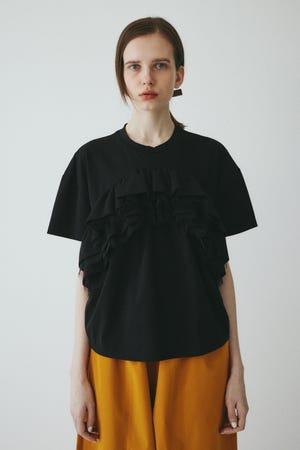 【ポイントアップ 4％対象商品】［予約］A line ruffle tops