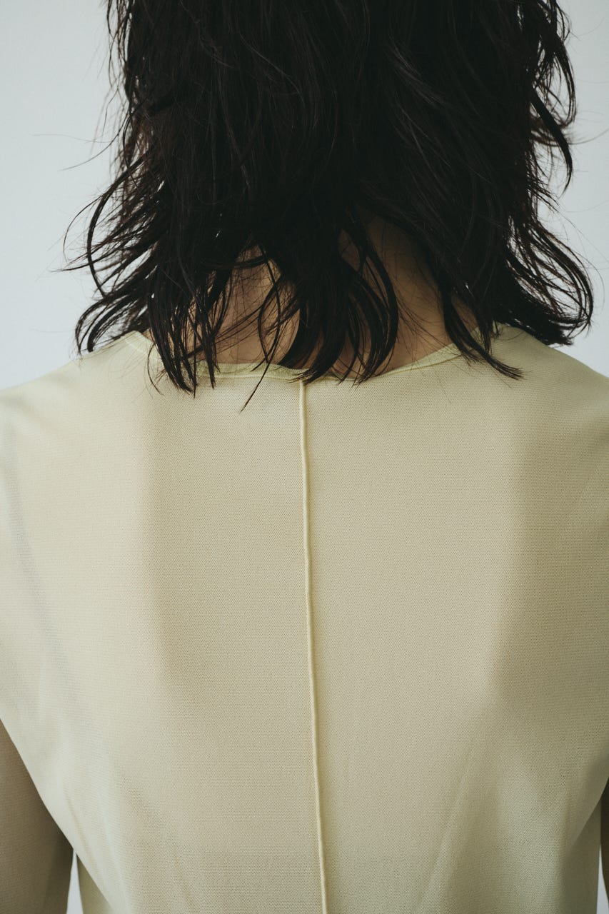 ［予約］Bi color mesh inner tops 柄YEL FREE