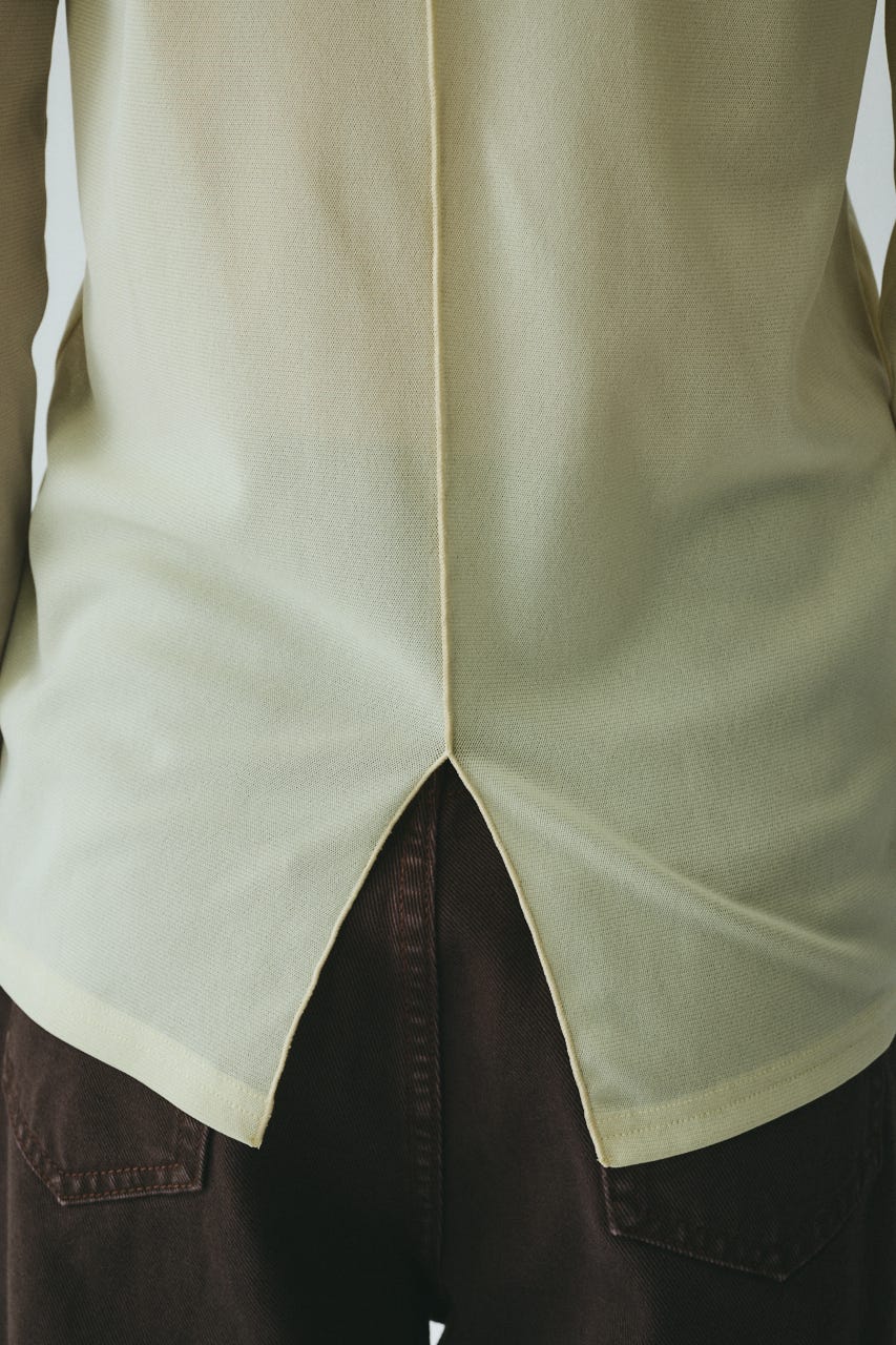 ［予約］Bi color mesh inner tops 柄YEL FREE