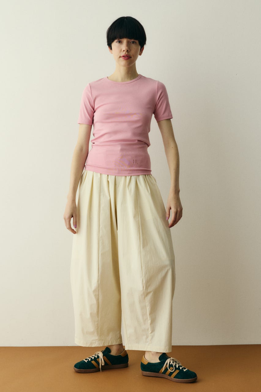 ［予約］Back open cut tops L/PNK FREE