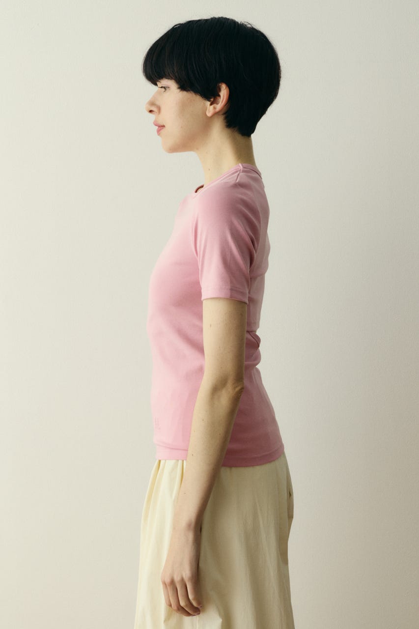 ［予約］Back open cut tops L/PNK FREE