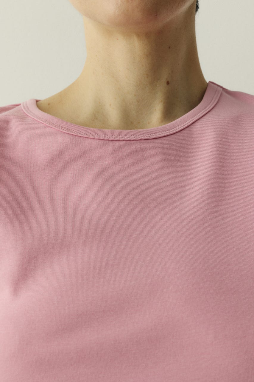 ［予約］Back open cut tops L/PNK FREE