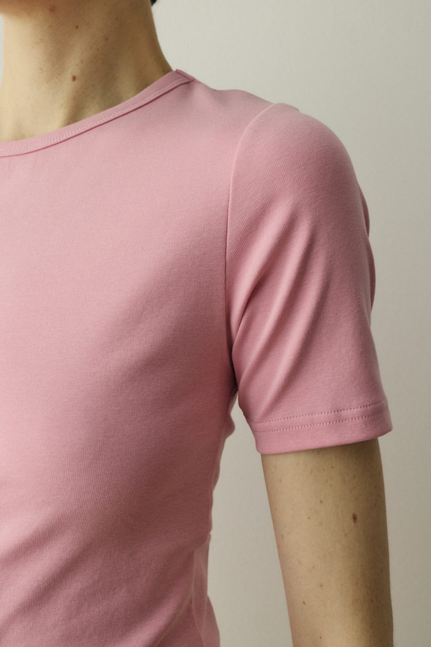 ［予約］Back open cut tops L/PNK FREE