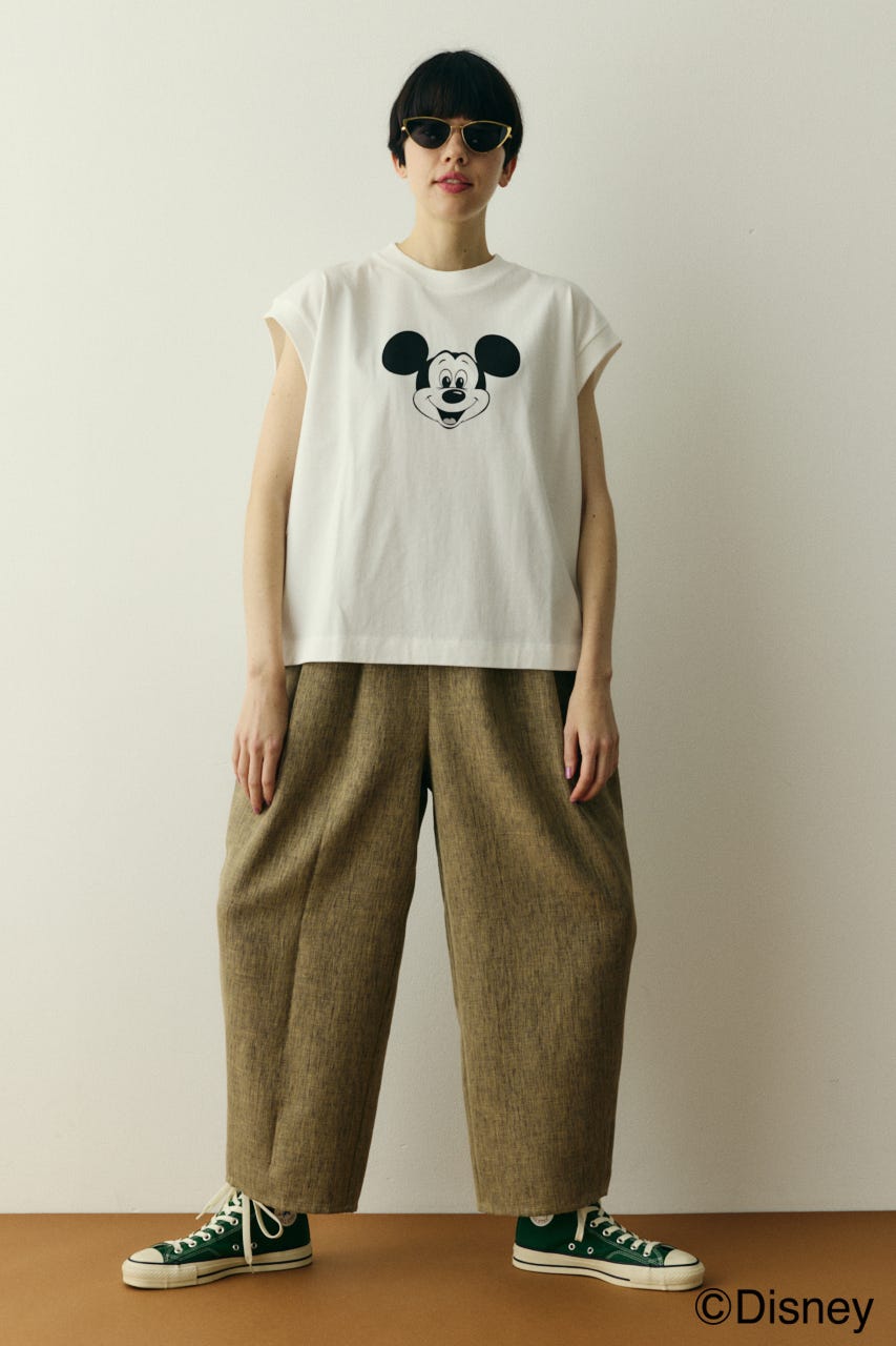 【ポイントアップ+4％対象商品】Tank Top / Mickey WHT FREE