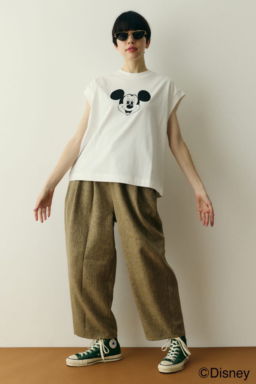 【ポイントアップ+4％対象商品】Tank Top / Mickey WHT FREE