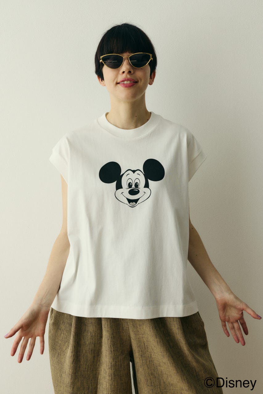 【ポイントアップ+4％対象商品】Tank Top / Mickey WHT FREE