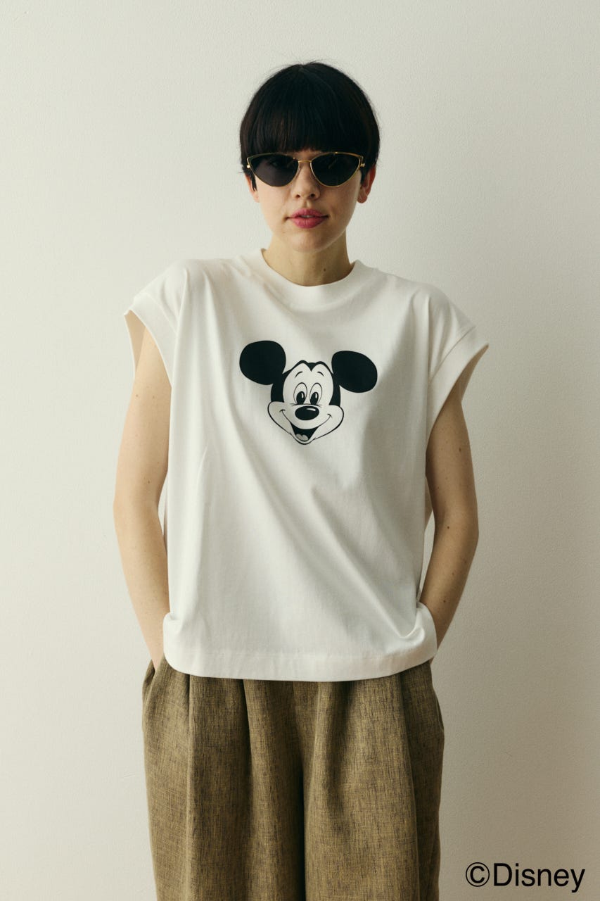 【ポイントアップ+4％対象商品】Tank Top / Mickey WHT FREE