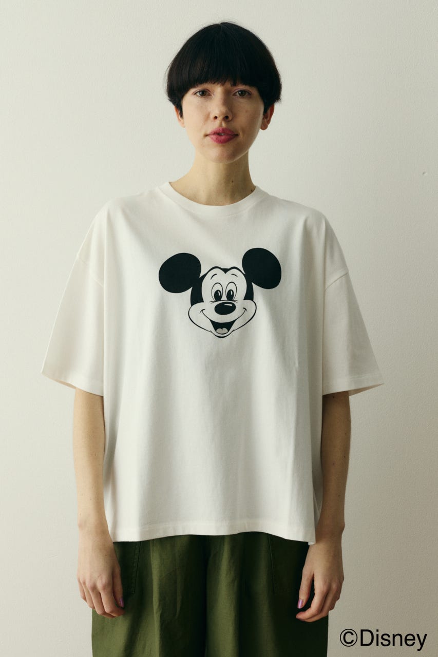 【ポイントアップ+4％対象商品】Box Tee / Mickey WHT FREE