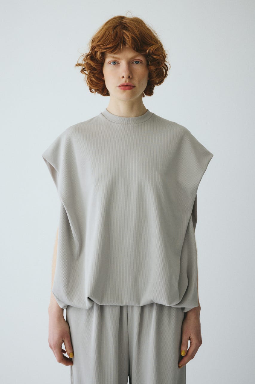 ［予約］Balloon cut tops L/GRY FREE