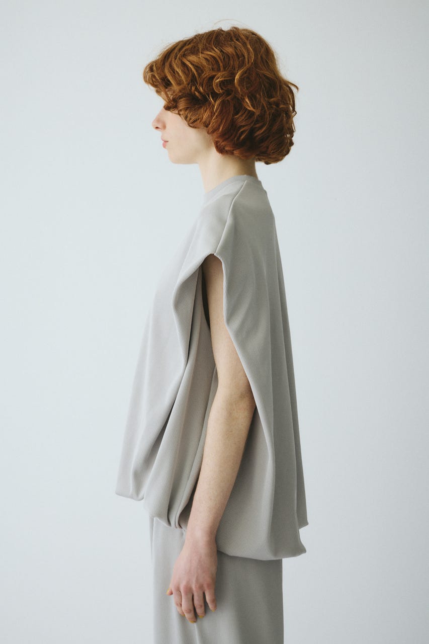 ［予約］Balloon cut tops L/GRY FREE