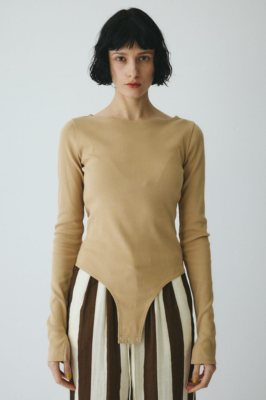 ［予約］Teleco back open tee BEG FREE