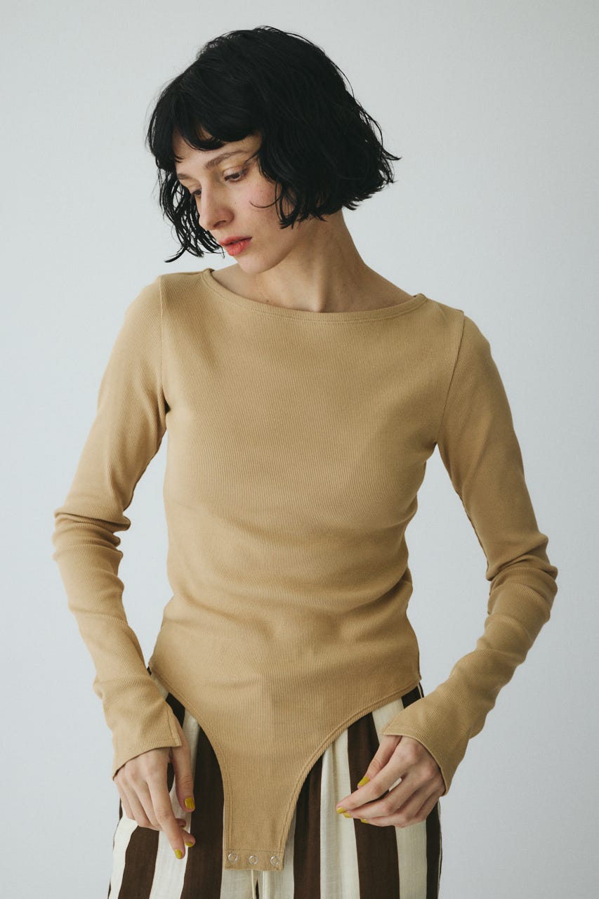 ［予約］Teleco back open tee BEG FREE