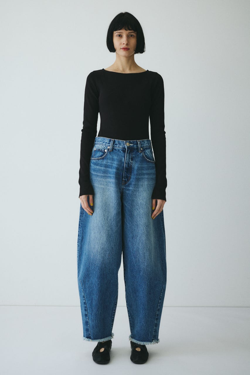 ［予約］Teleco back open tee BLK FREE